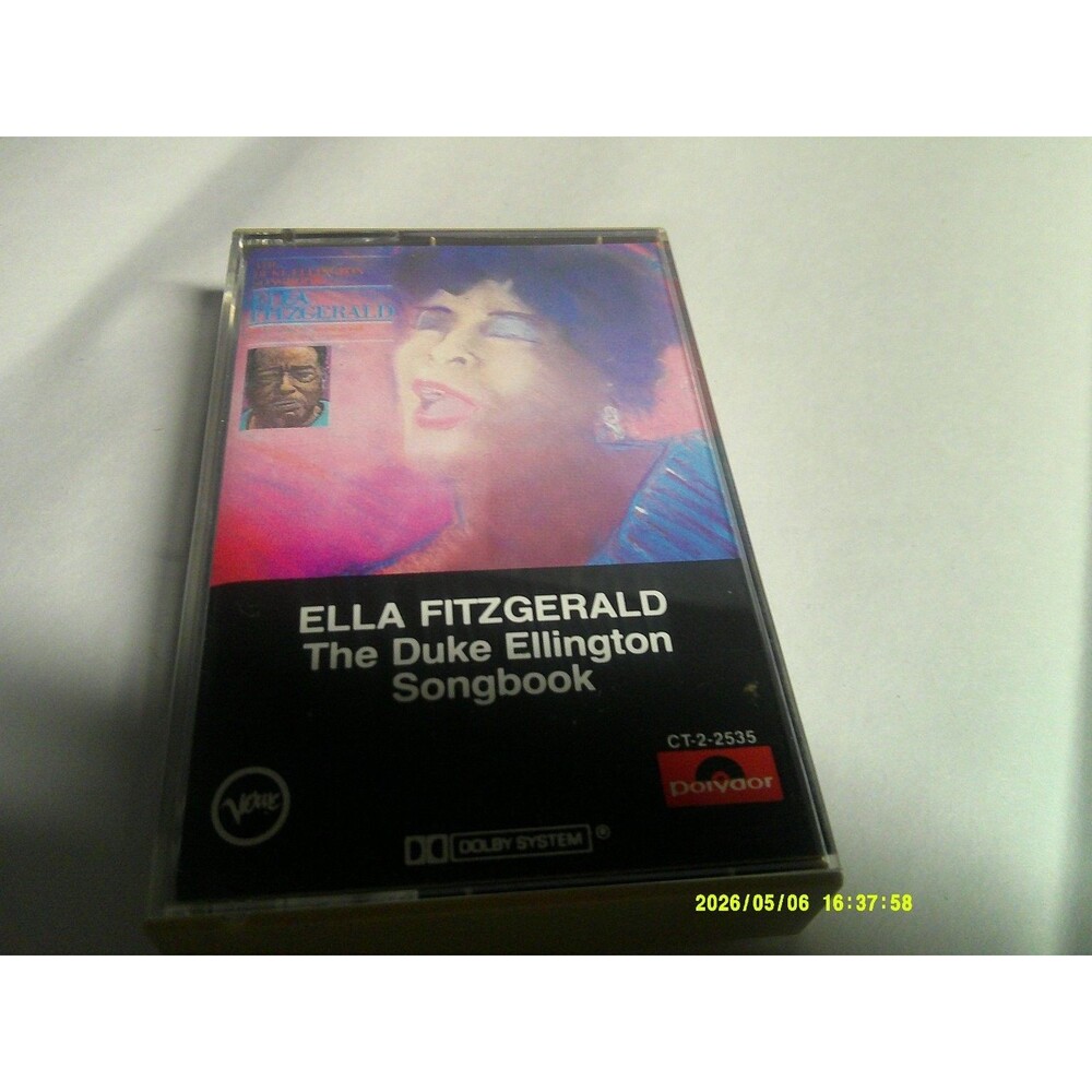 Ella Fitzgerald The Duke Ellington Songbook Cassette Verve Polygram CT-2-2535